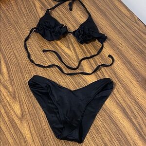 STYLISH BLACK STRING BIKINI